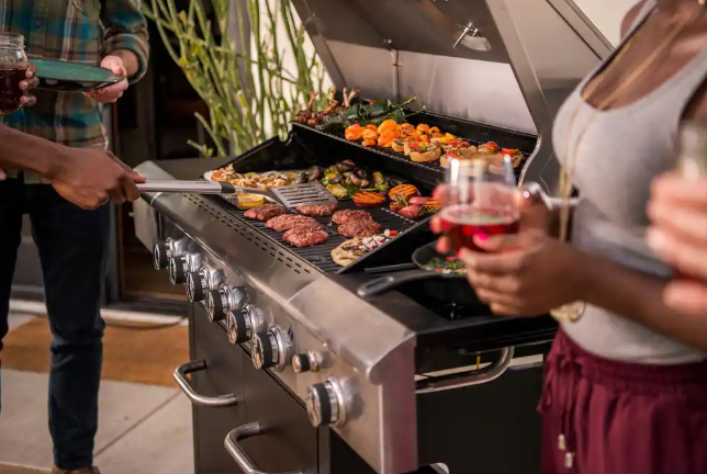 8-Piece Stainless Steel Grill Tool Set