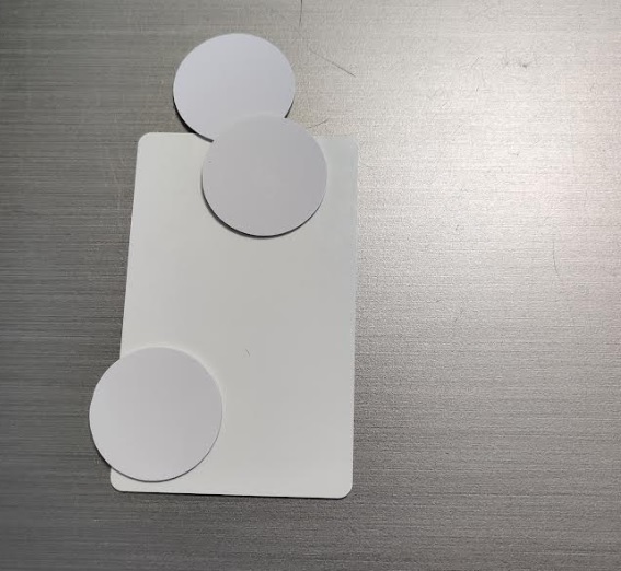 RFID Elektroninė kortele Mini Žetonas įrašoma T5577