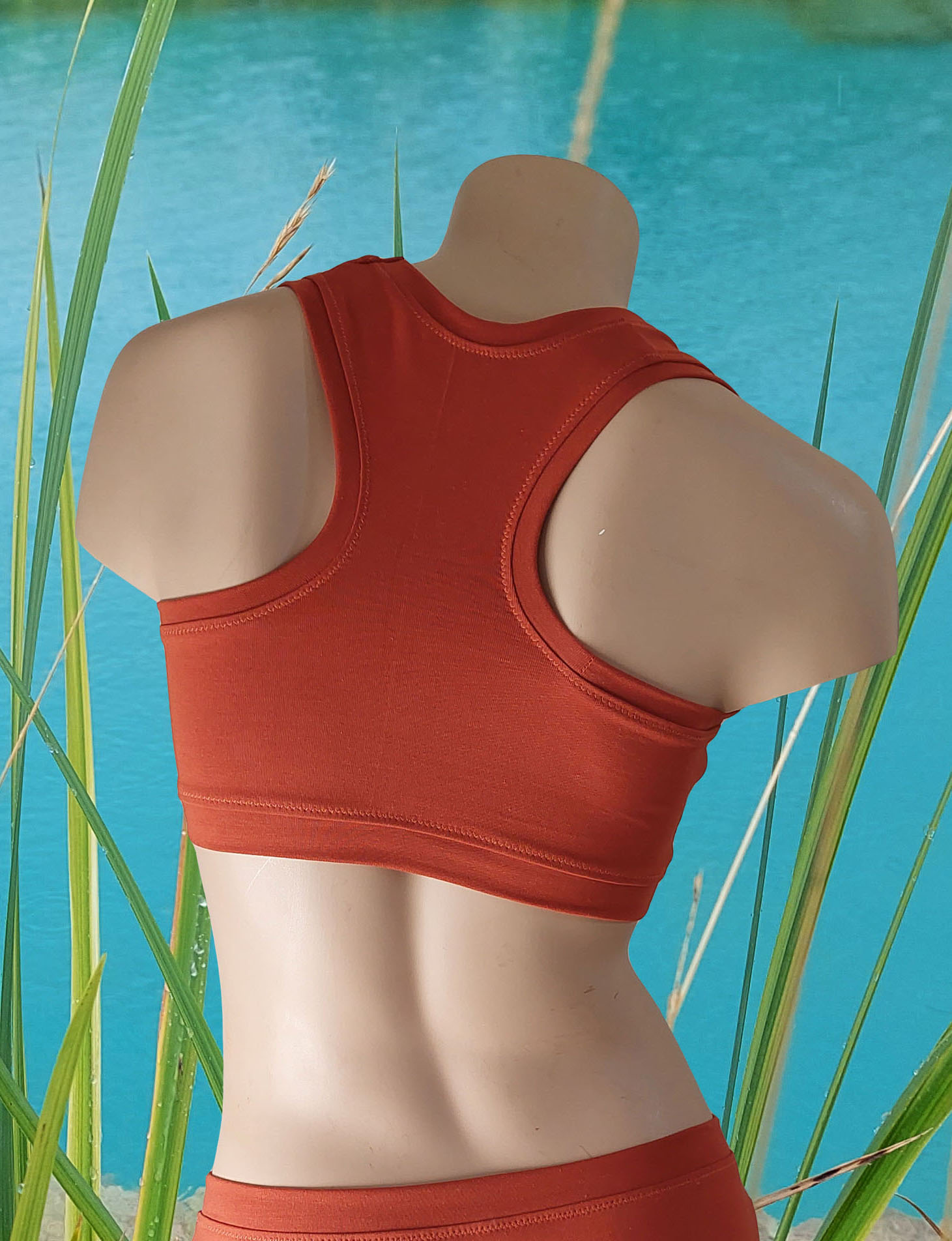 BIO Sport BH "Rostiger Kürbis"