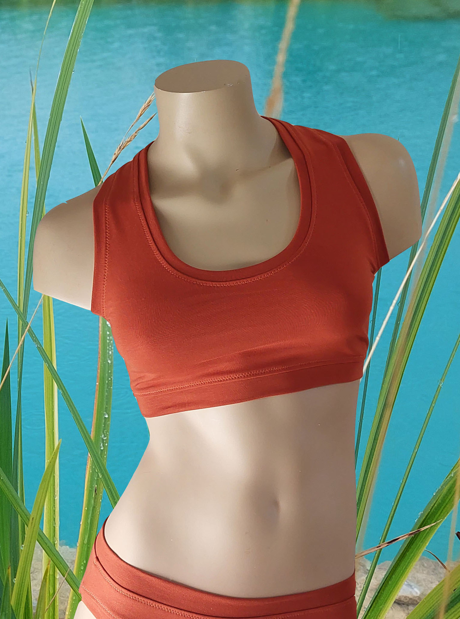 BIO Sport BH "Rostiger Kürbis"