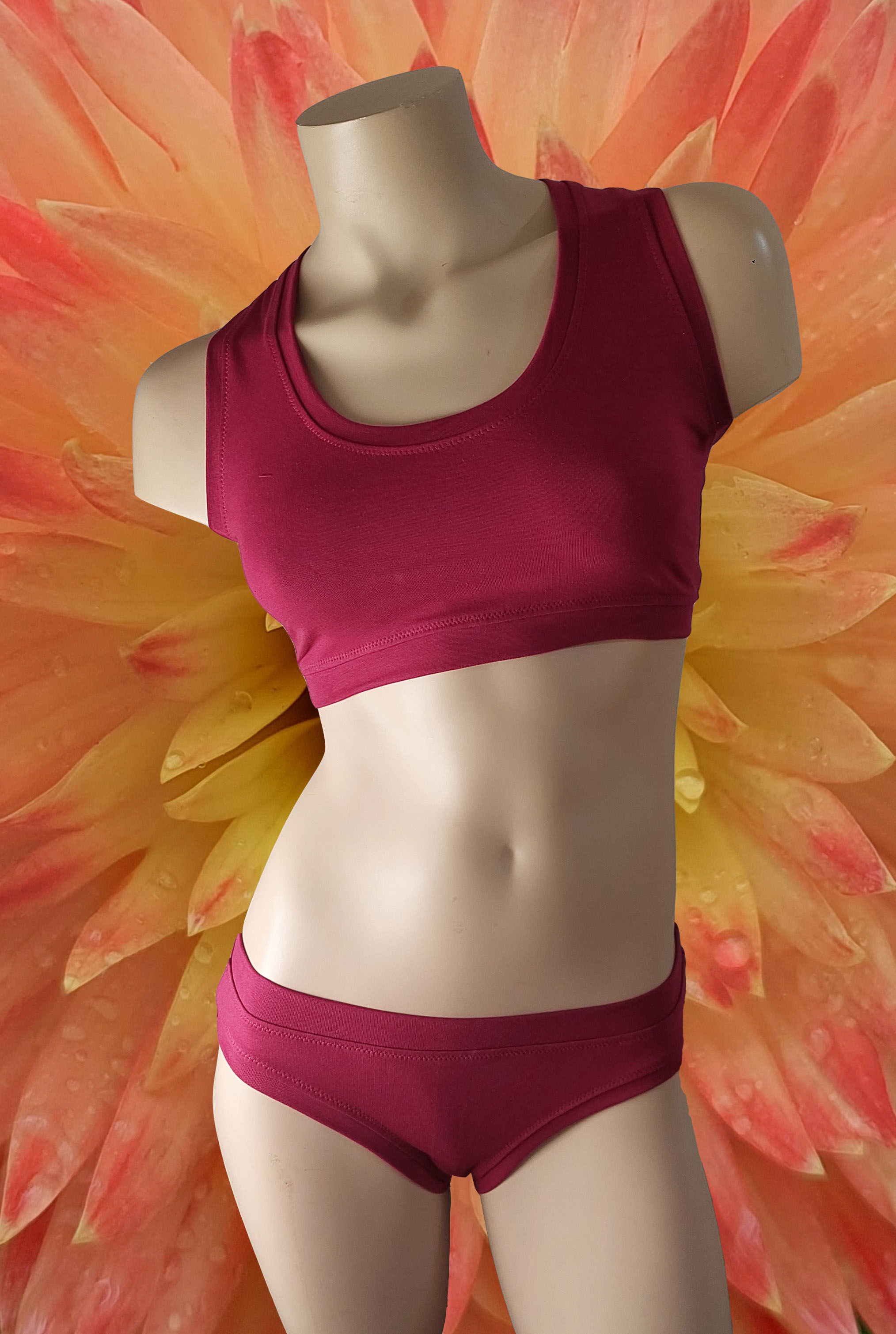 BIO Hüftslip "Rote Rebe"