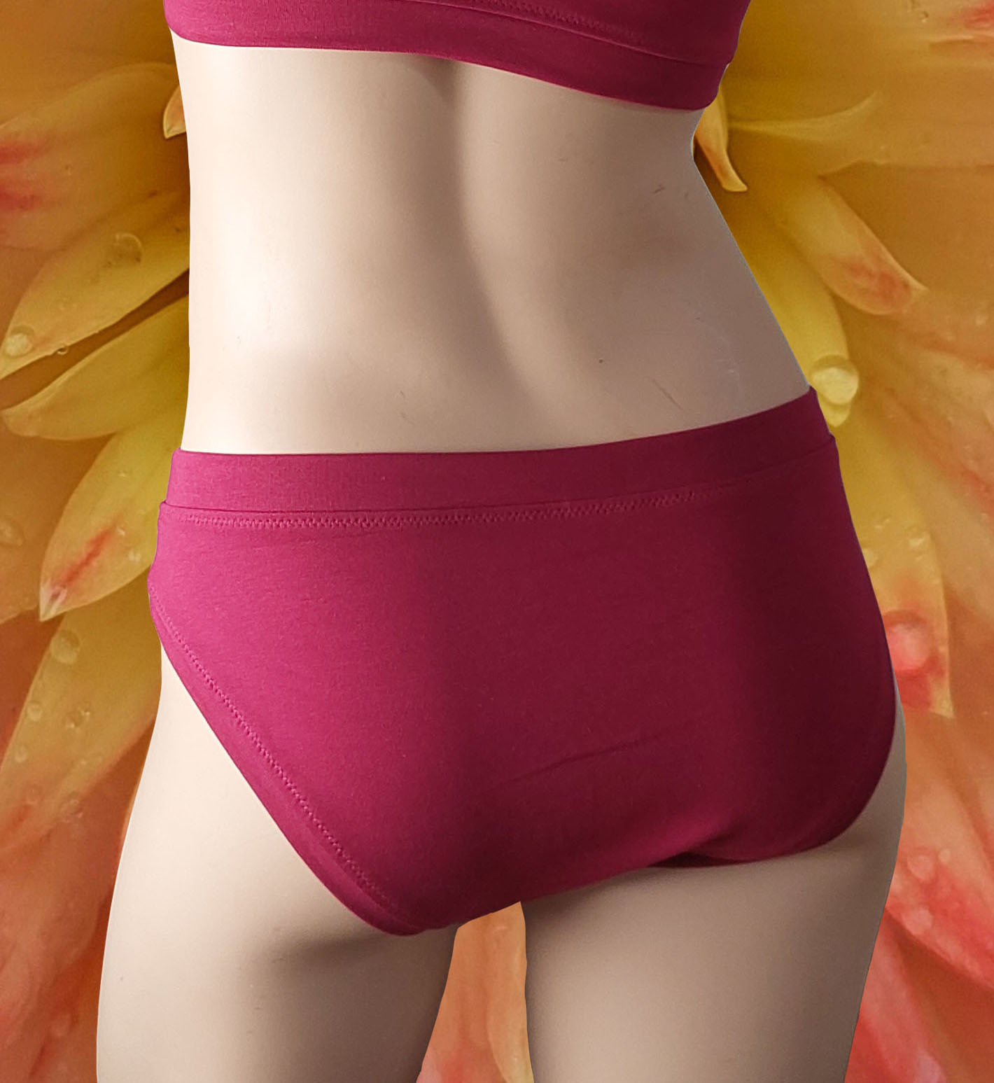 BIO Hüftslip "Rote Rebe"