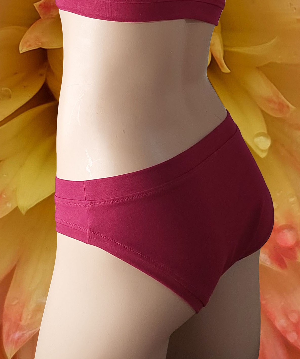 BIO Hüftslip "Rote Rebe"