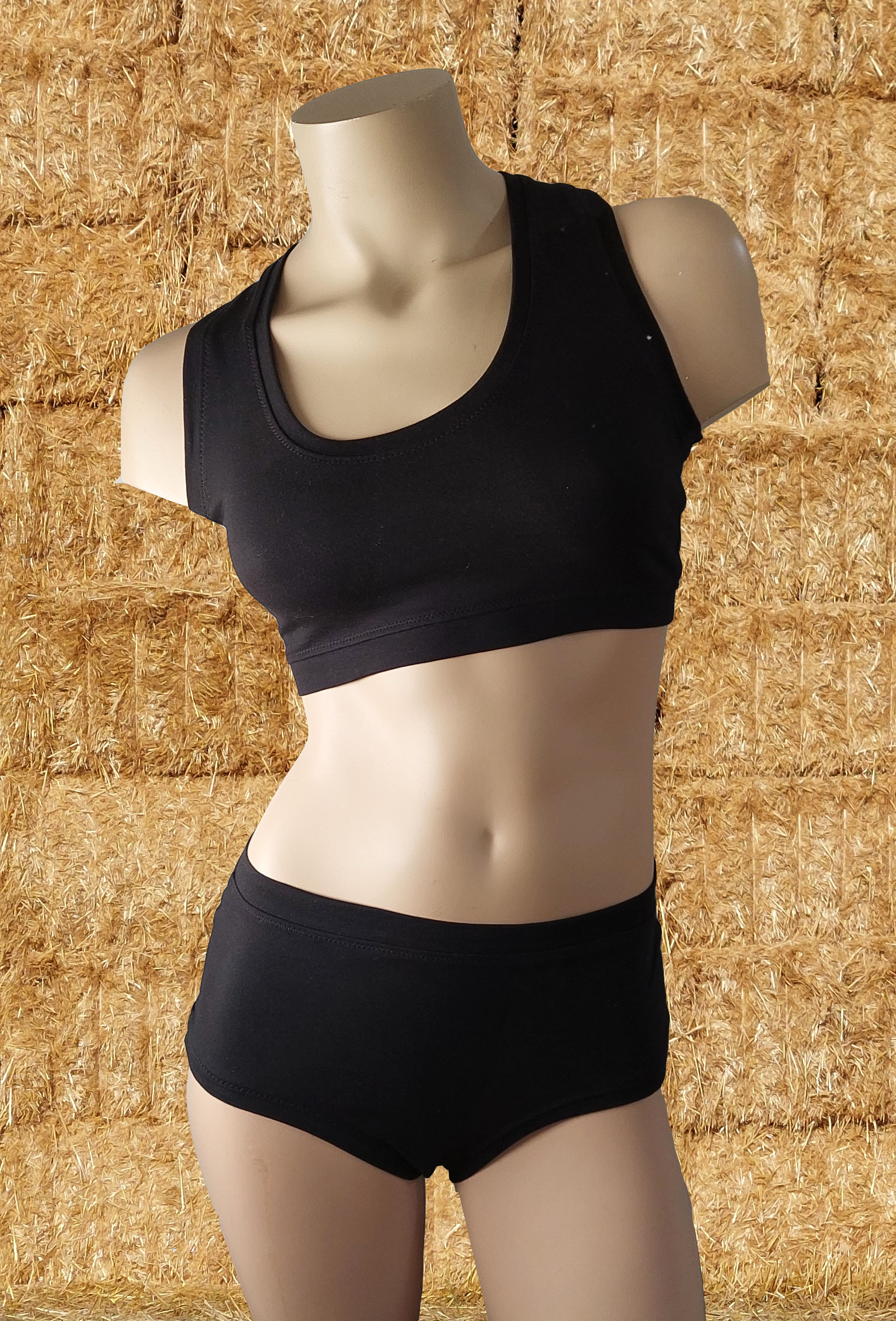 BIO Highwaist-Slip "Schwarze Erde"