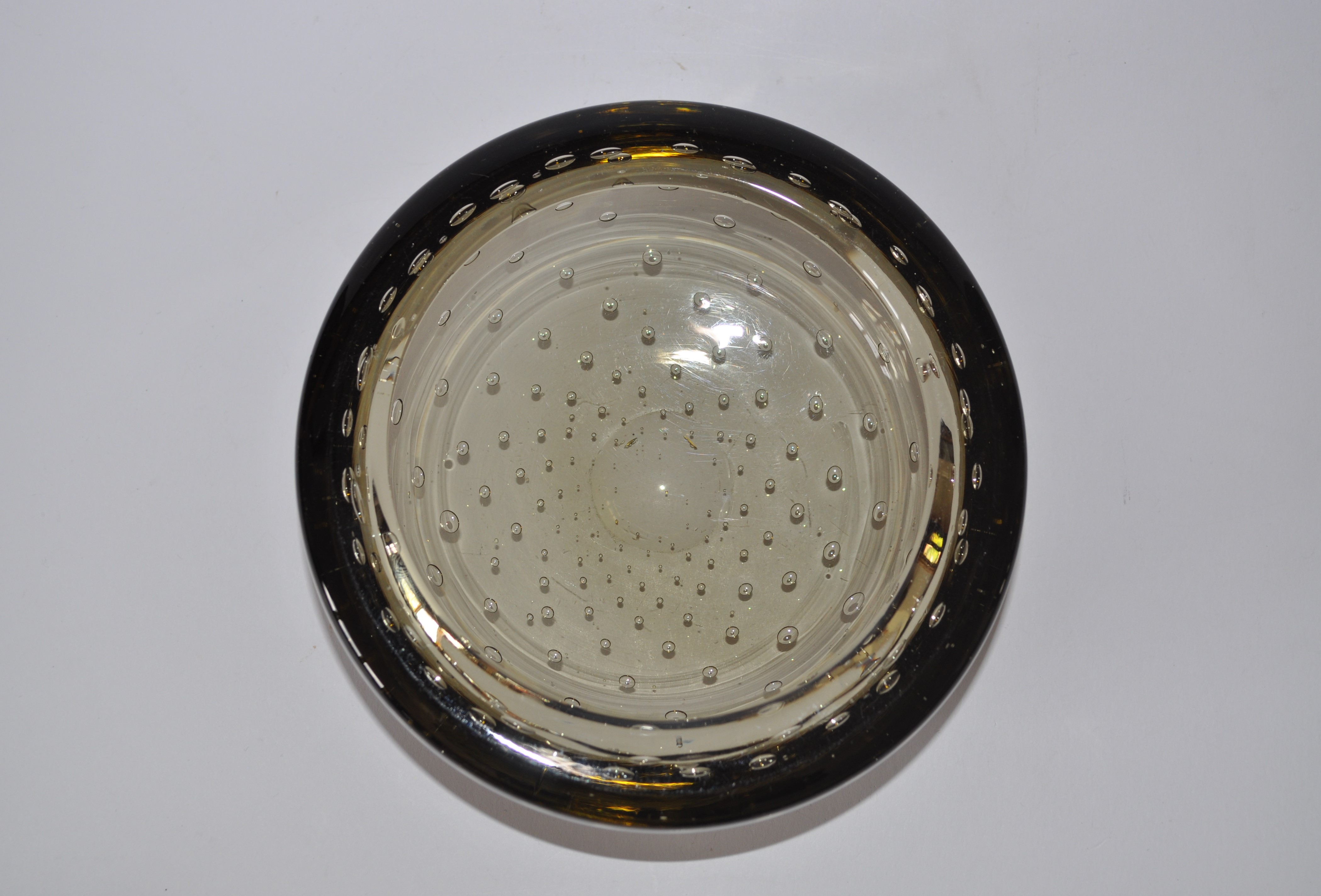 Vintage Whitefriars Bubble Bowl / Dish Pattern no 9099 