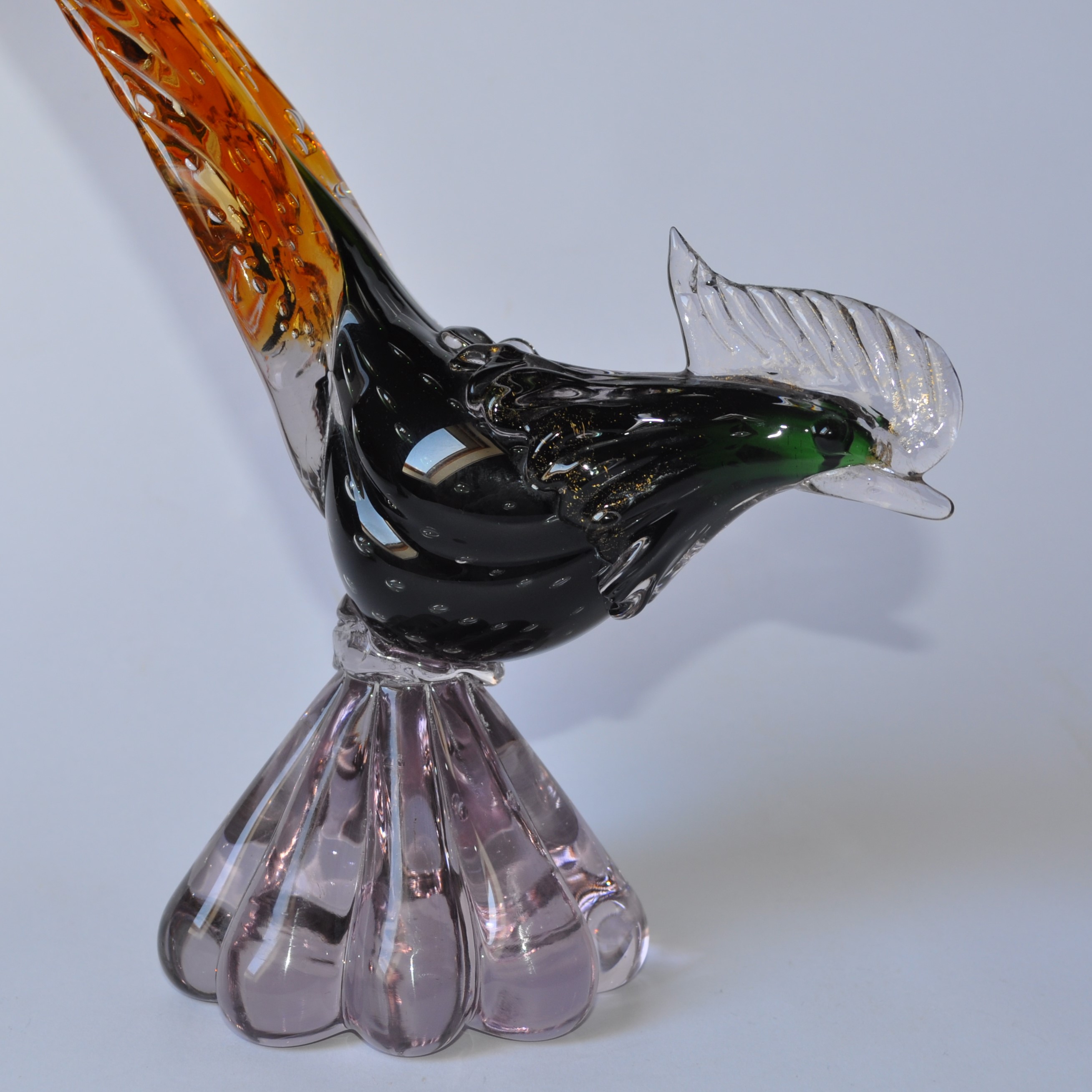 Vintage Murano Glass Pheasent