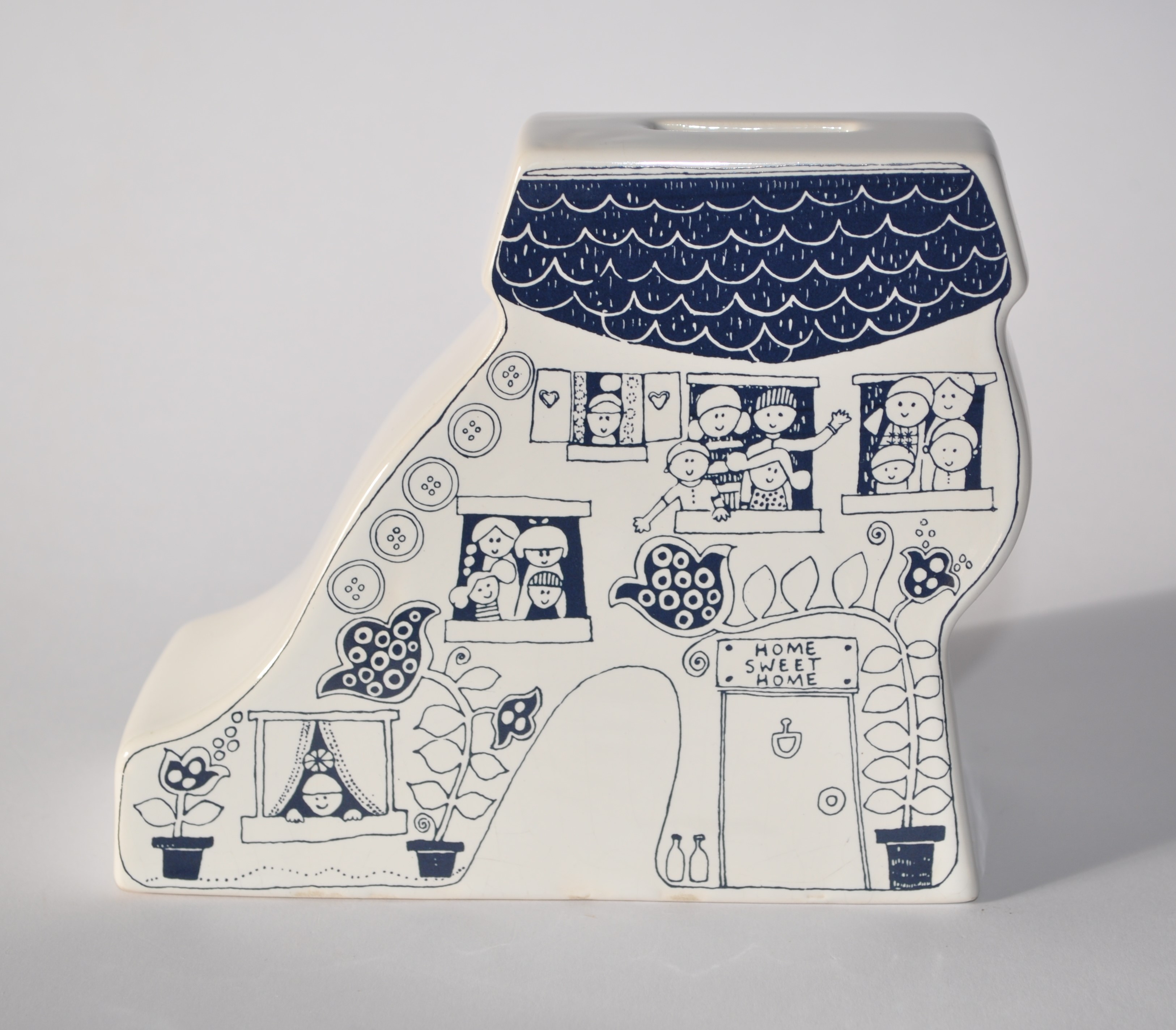 Vintage Carlton Ware Money Box Old Woman Who lived In A Shoe