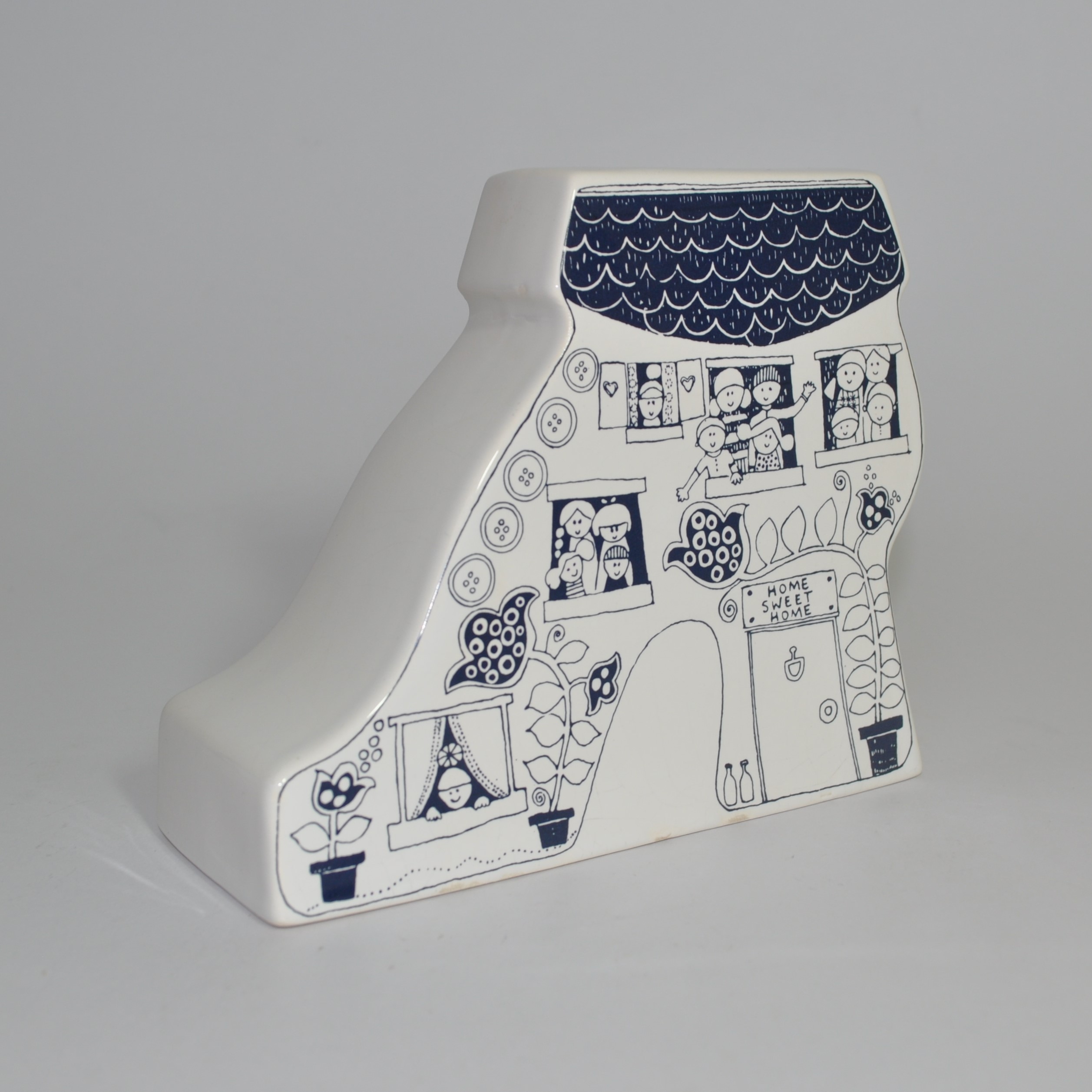 Vintage Carlton Ware Money Box Old Woman Who lived In A Shoe