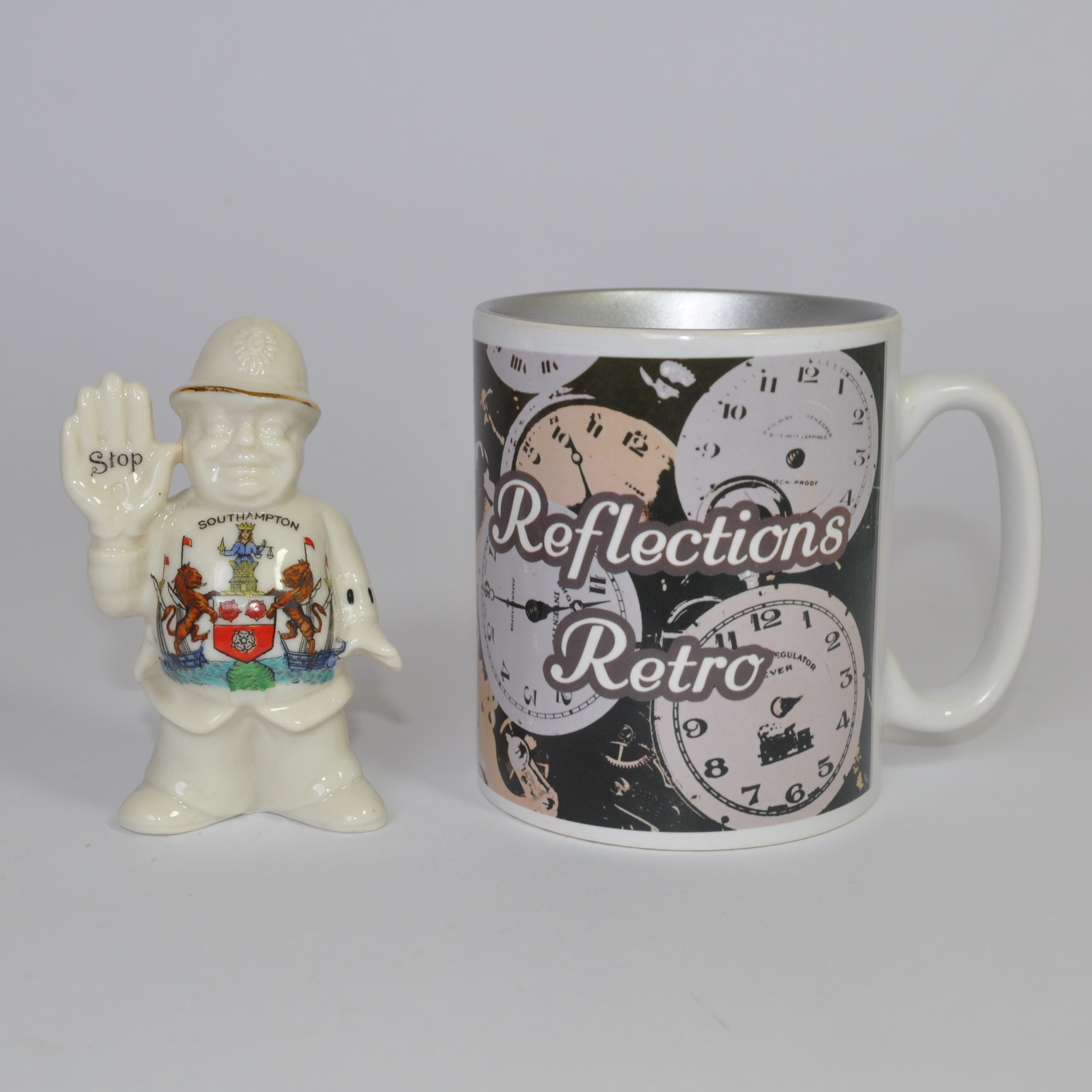 Vintage Arcadian Crested Ware China Southampton Policeman