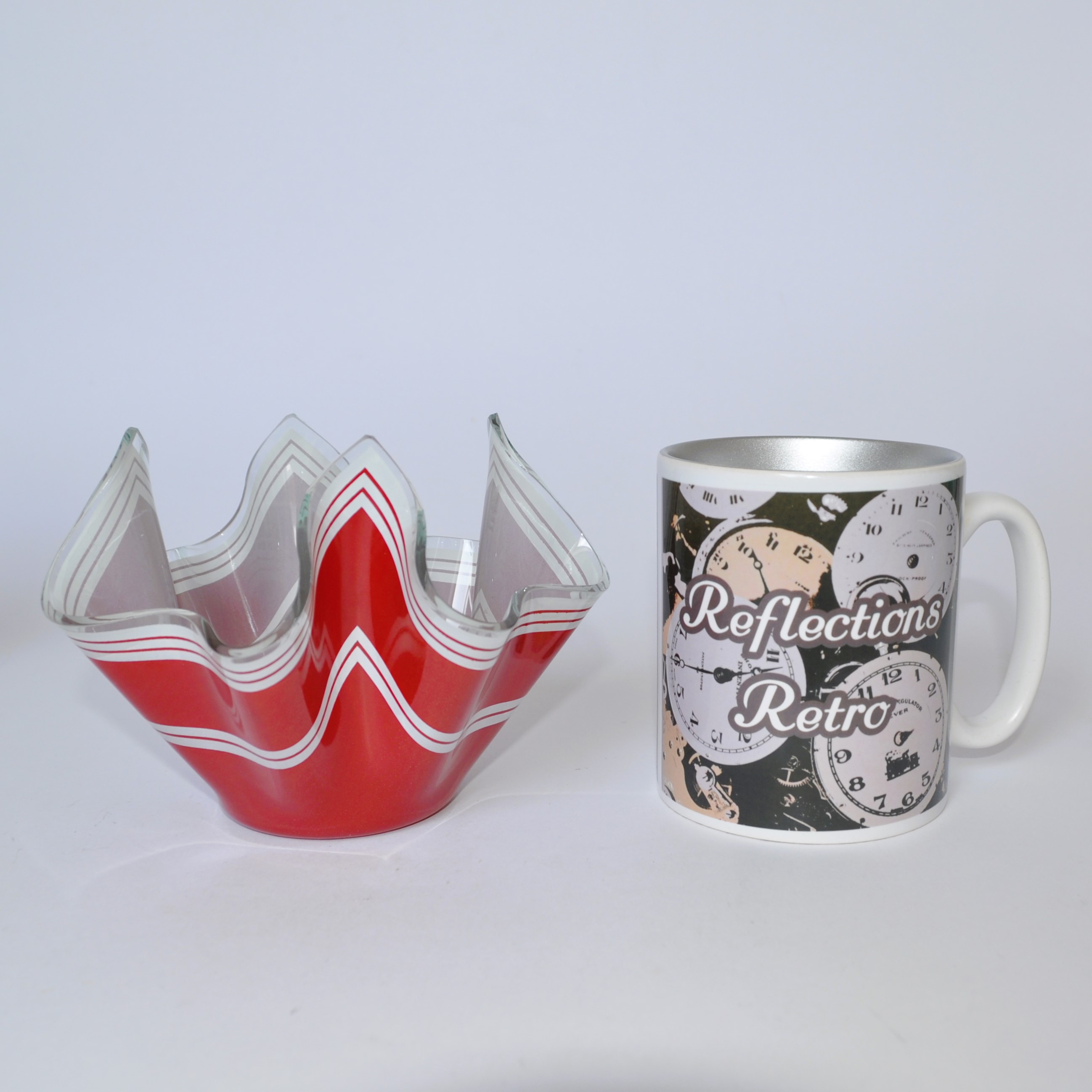 Chance Glass Handkerchief Posy Vase "Bandel-2"