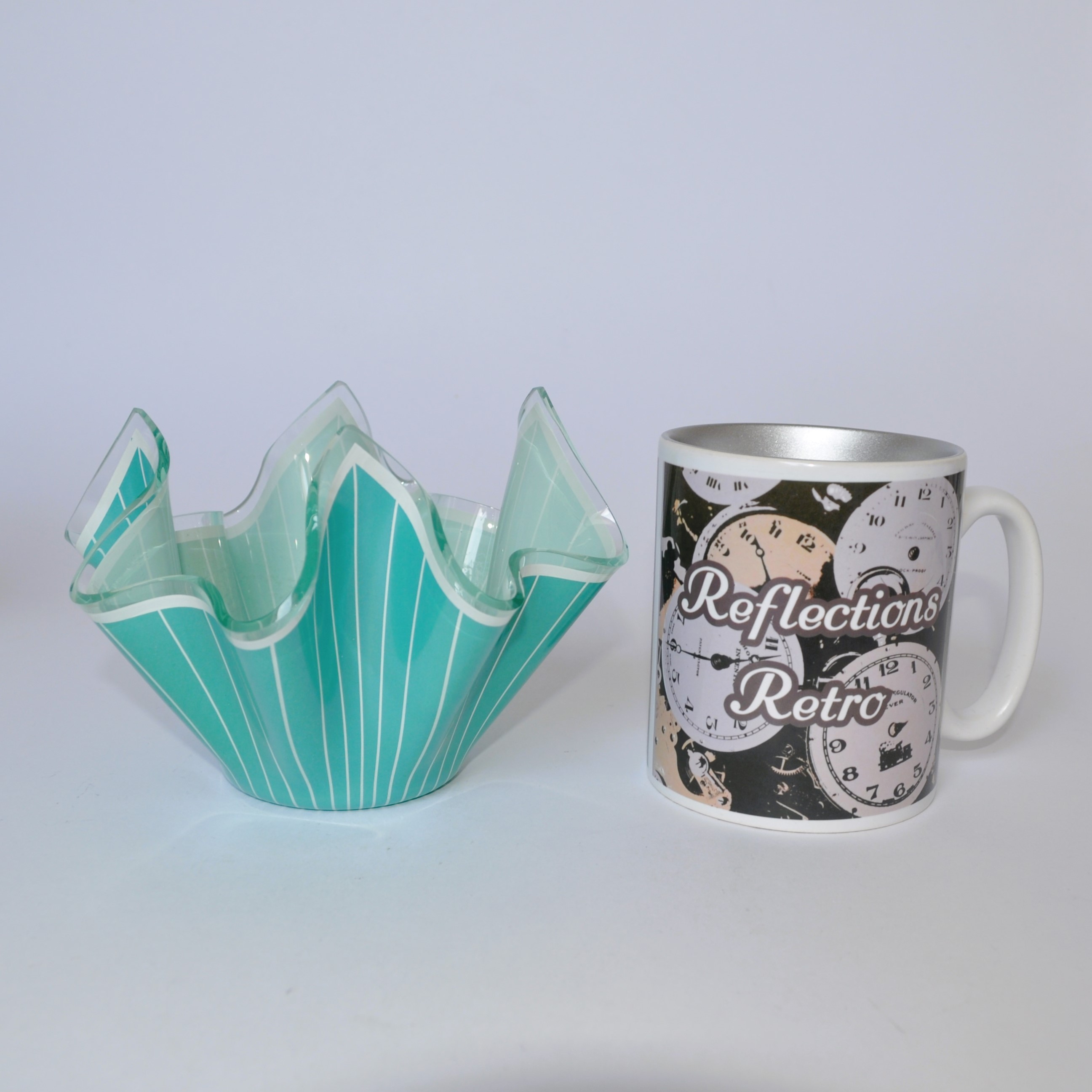 Chance Glass Handkerchief Posy Vase "Cordon"