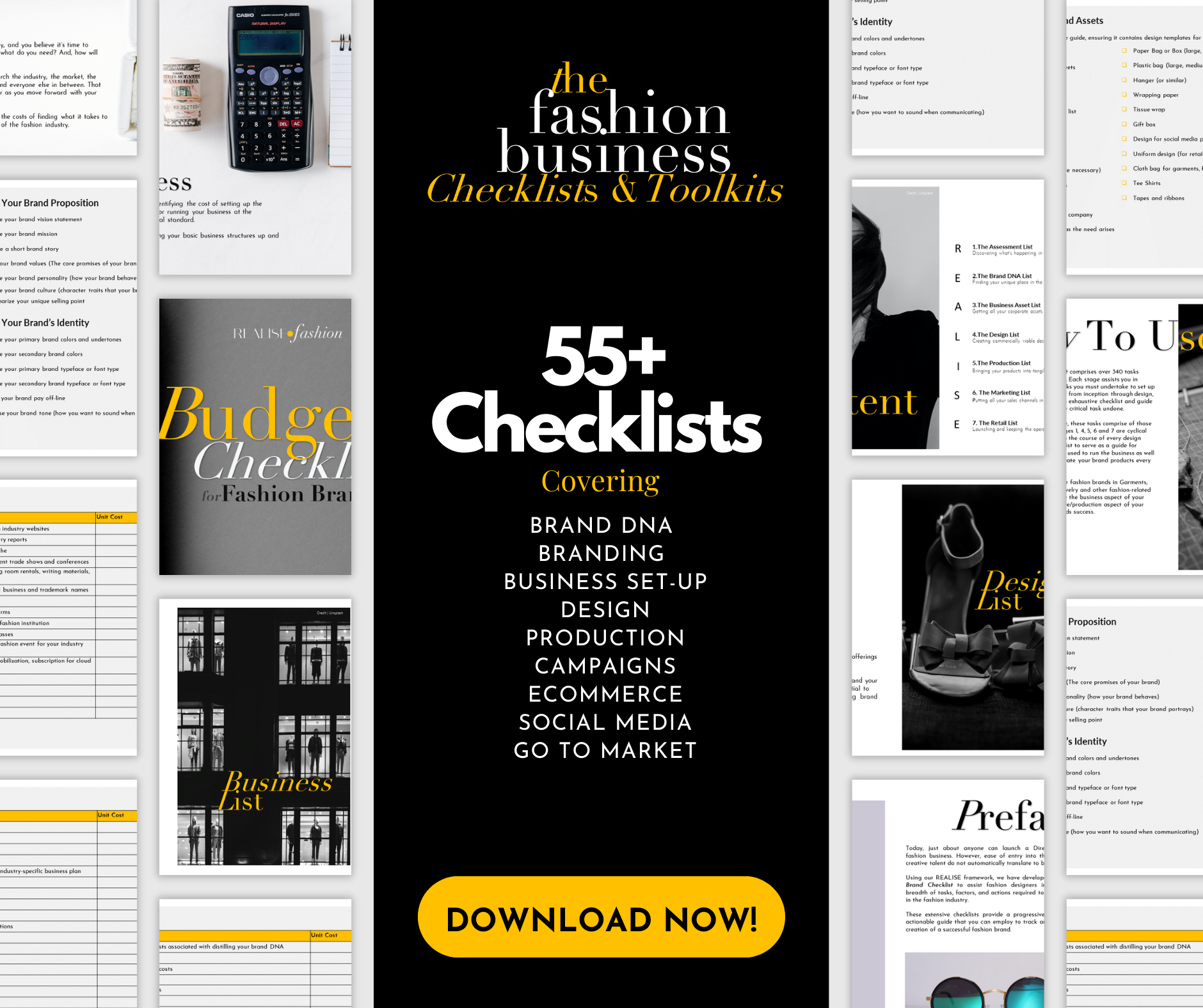 Fashion Business Checklists and Toolkits: