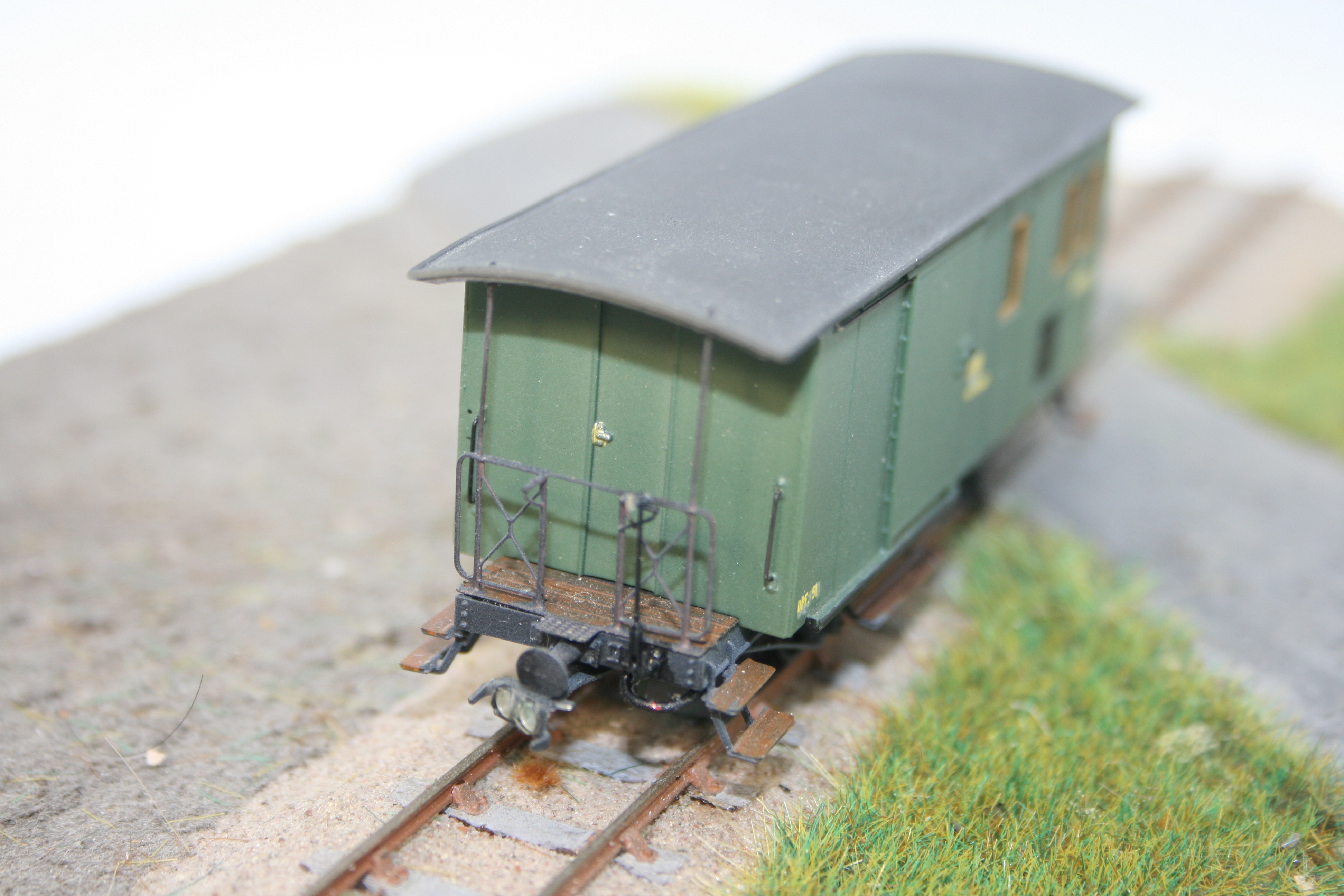 Fourgon P.O.C. avec avec compartiment poste 