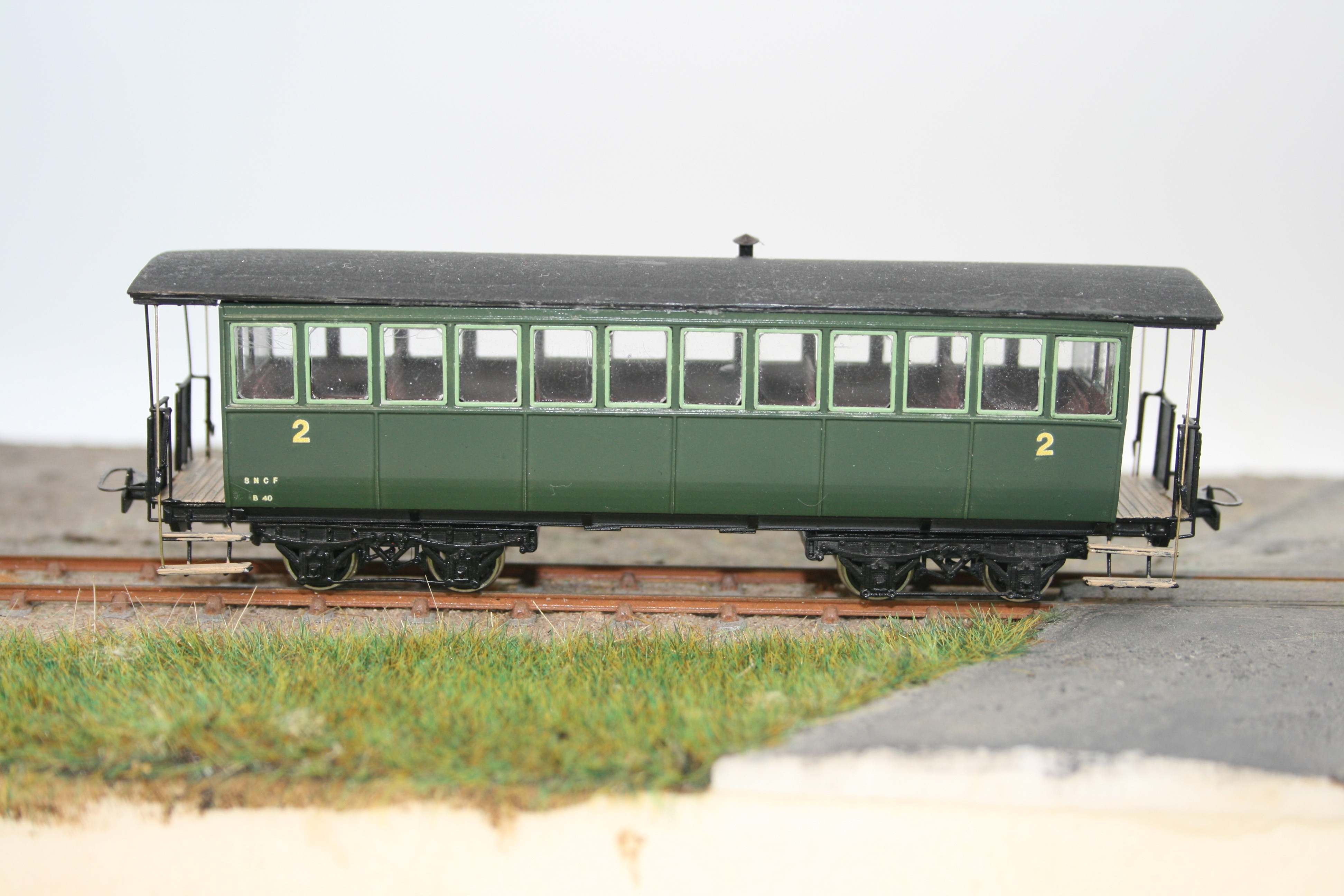 Volitures à bogies P.O.C. ex-Tramway de la Sarthe