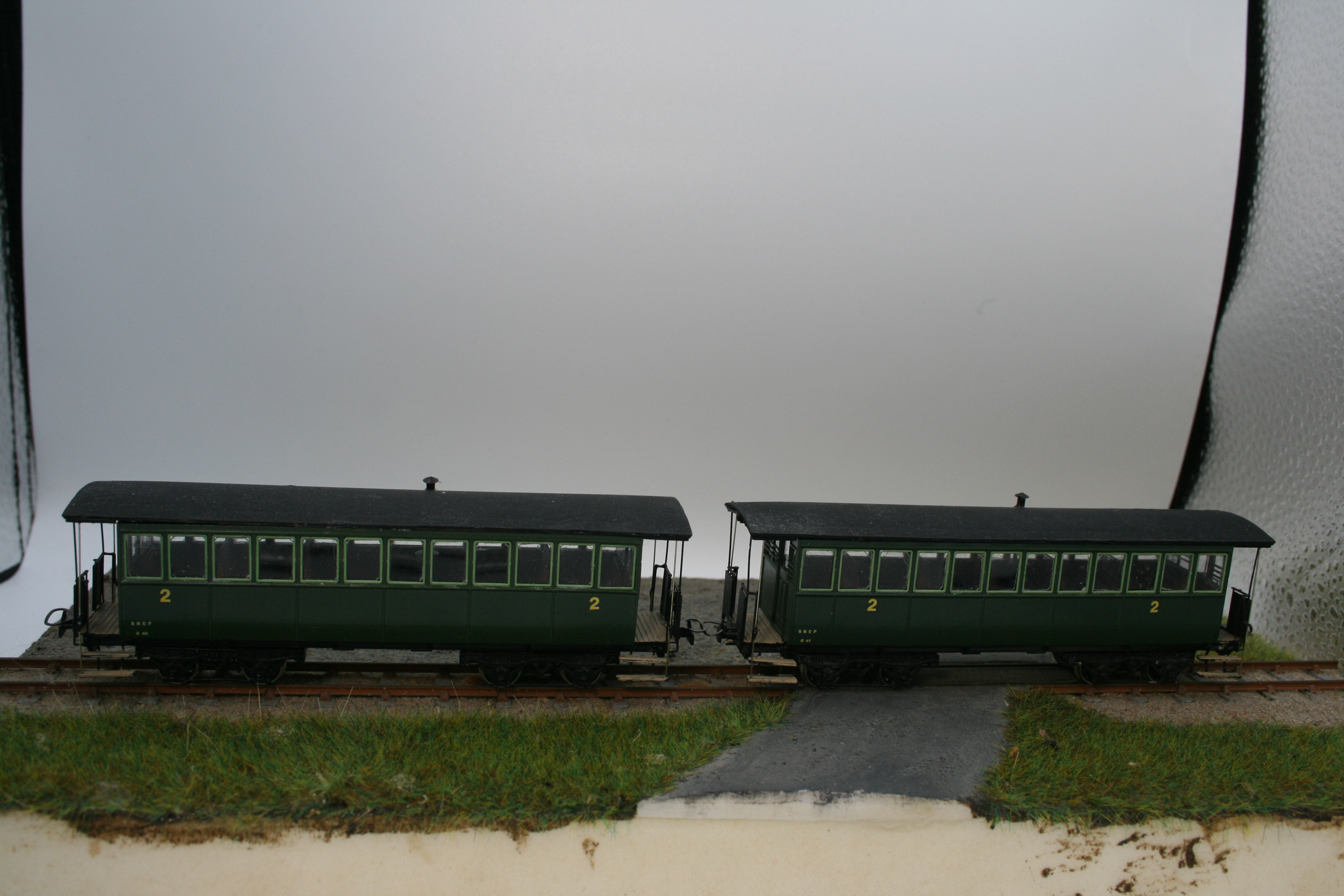 Volitures à bogies P.O.C. ex-Tramway de la Sarthe