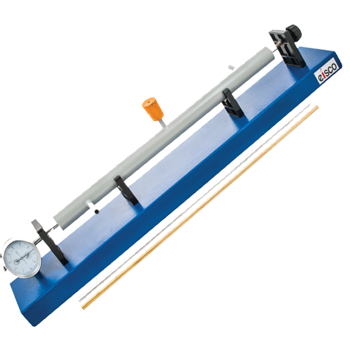 Linear Expansion Apparatus with Gauge; 3 Rods Included