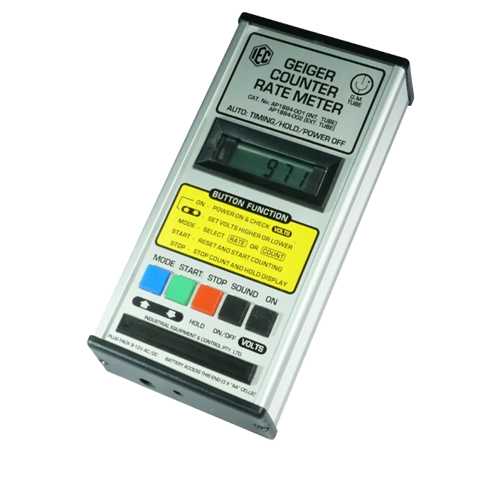 Geiger Counter & Rate Meter, Geiger Muller Tube