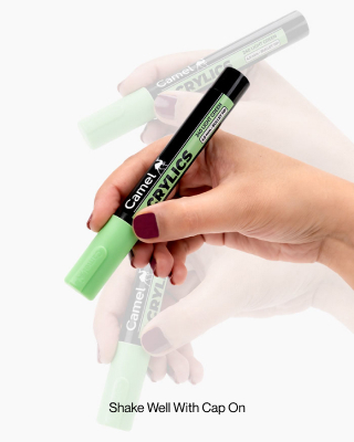 Camel  Acrylic  Markers  12  shades