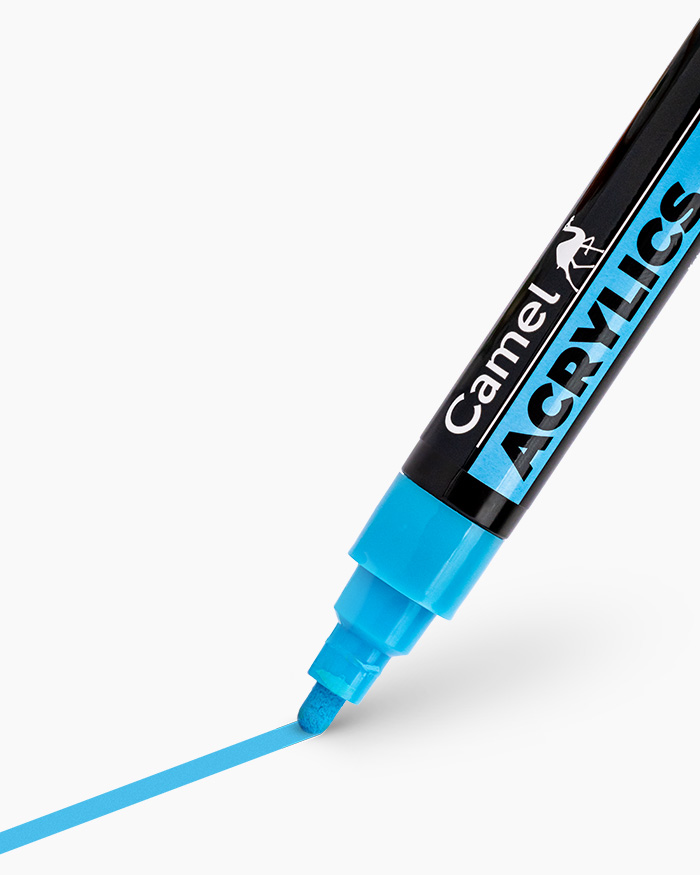 Camel  Acrylic  Markers   6  shades