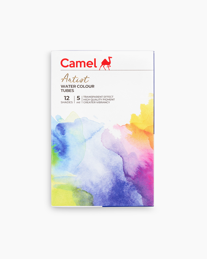     Camel Artist  Water  Colours 12  shades  in  5  ml 