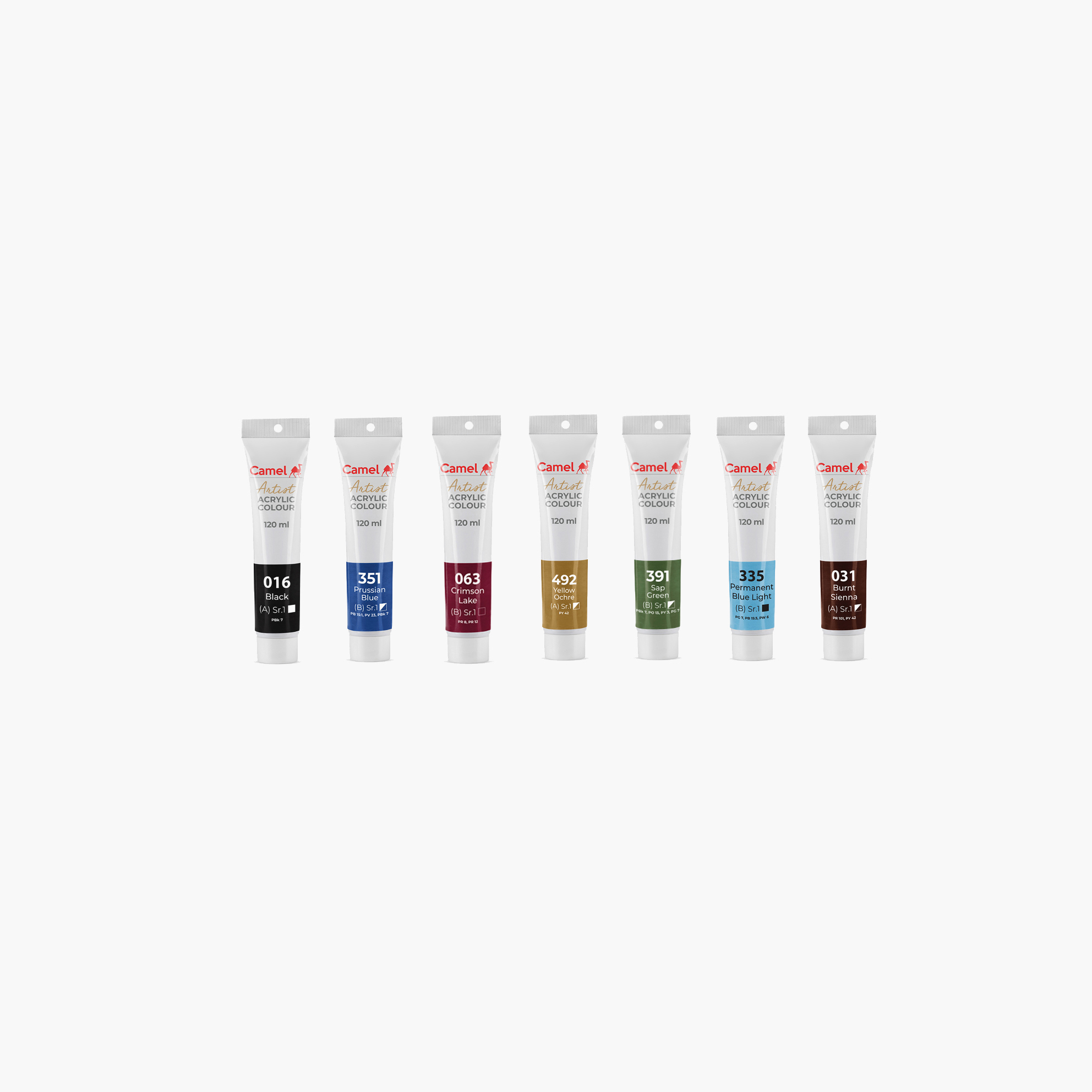 Camel  Acrylic colours 120ml