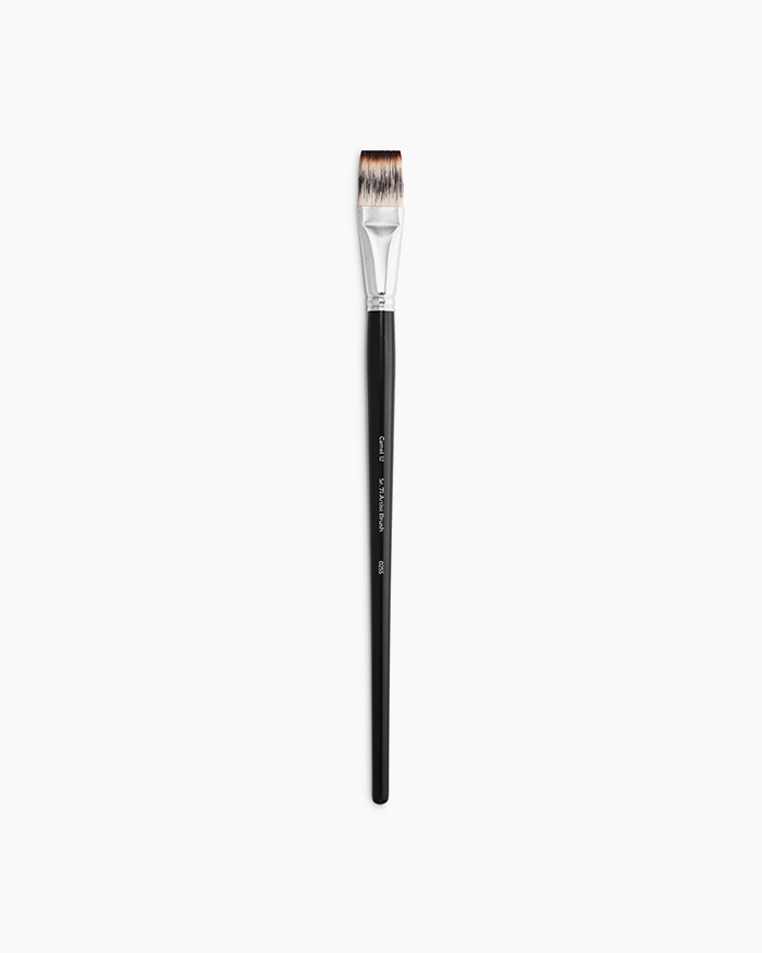Camel Artist Brush Individual brush, Flat long handle - no 6