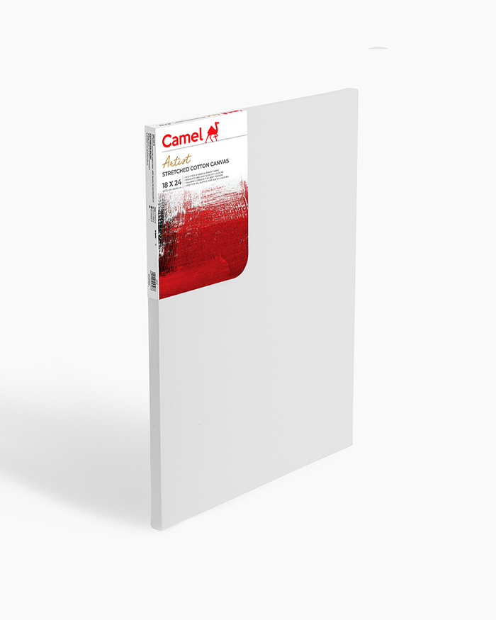  camel  stretched canvas 18" x24"  