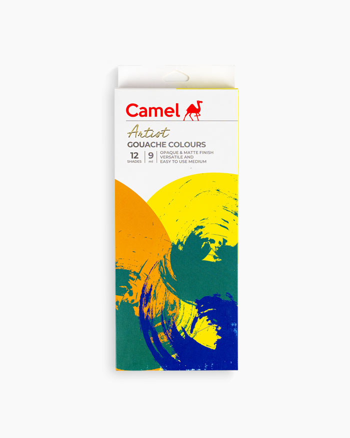 Camel  Artist  Gouache  Colours  12 shades