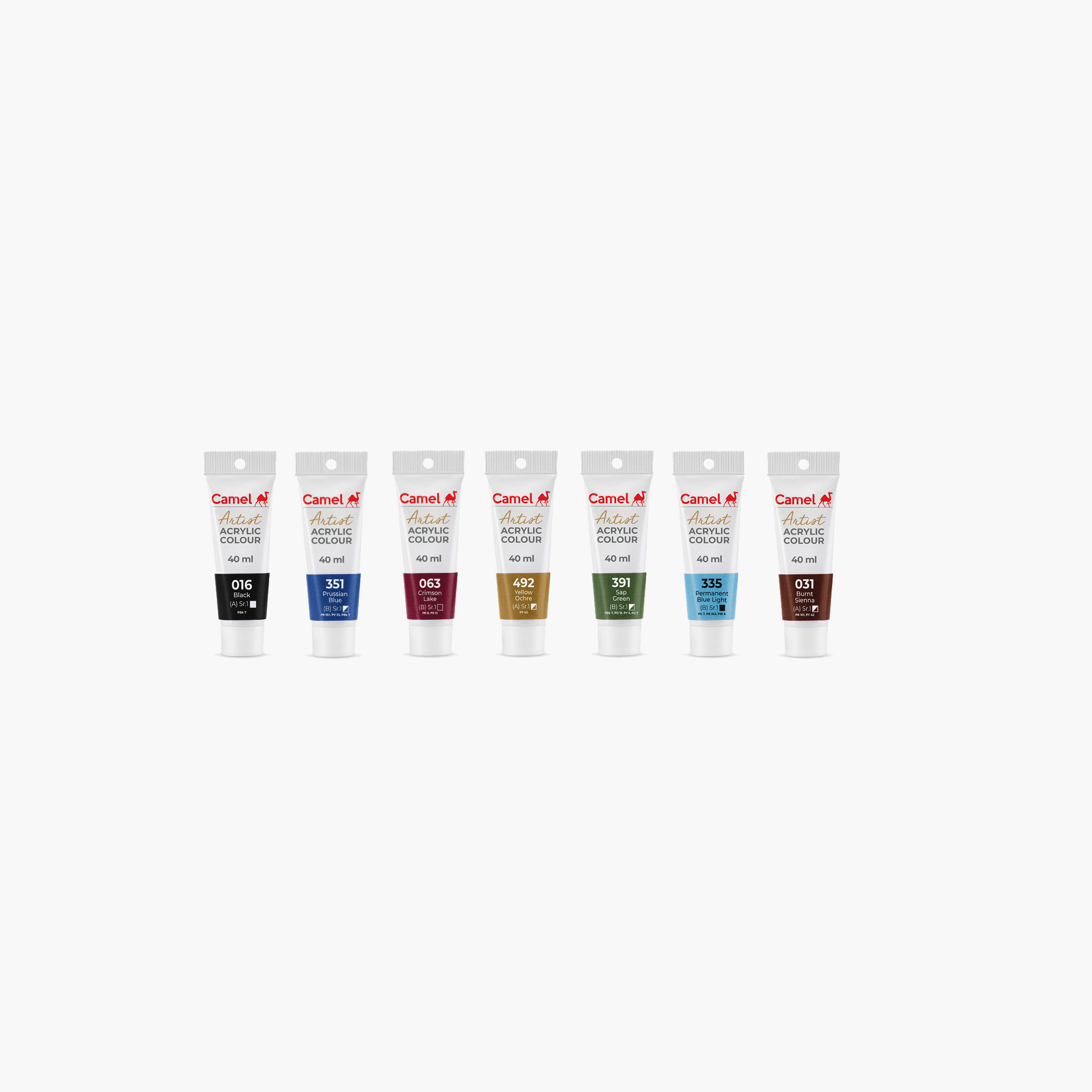 Camel  Acrylic colours 40 ml