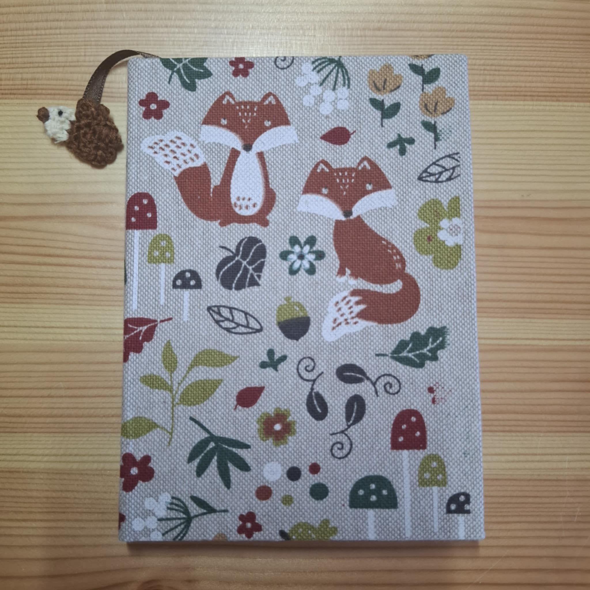 Automne - Breloque hérisson