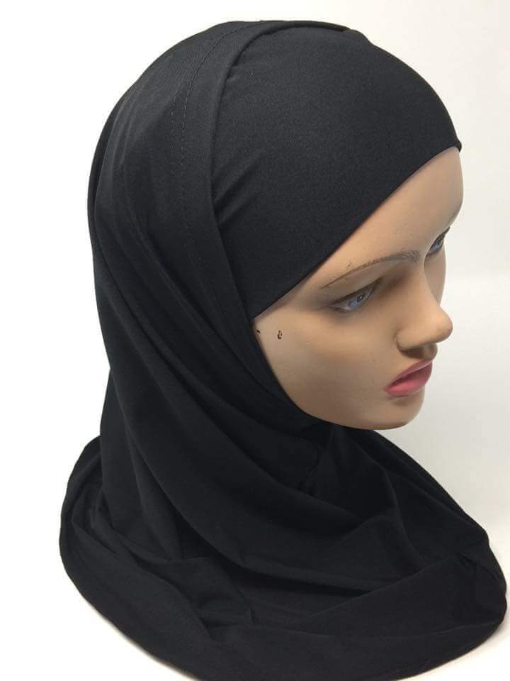 2 pcs cotton hijab 