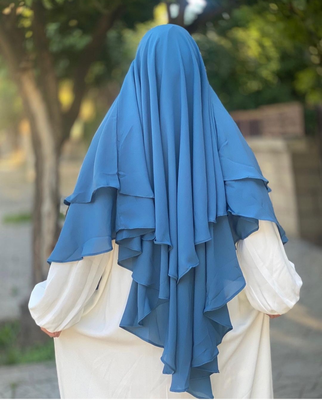 3 layers french chiffon khemar