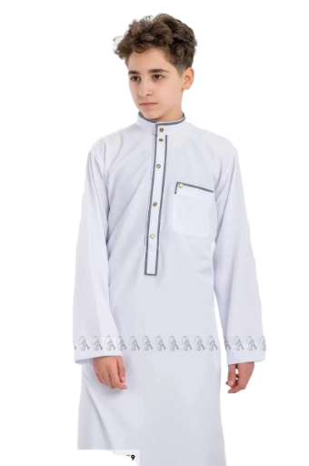 White Thobe for Boys