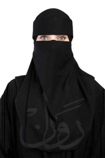black niqab