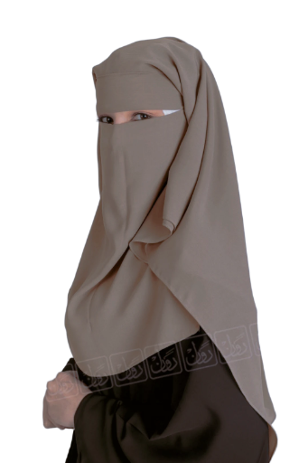 Queen beige Niqab