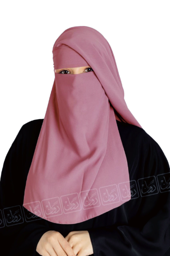 Queen pink Niqab