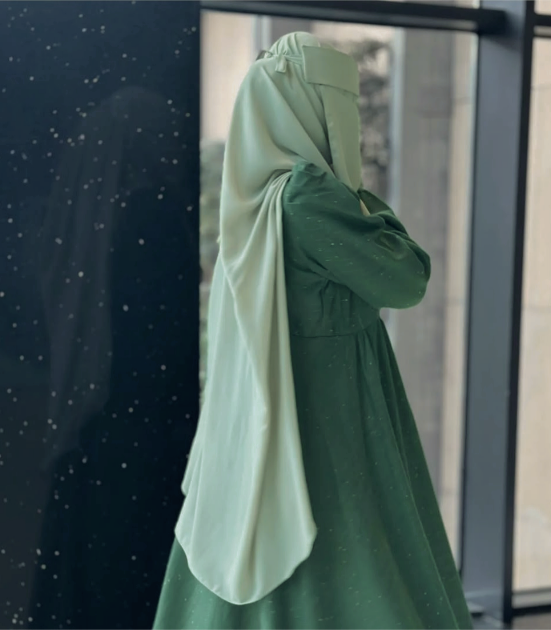  chiffon scarf & Niqab 