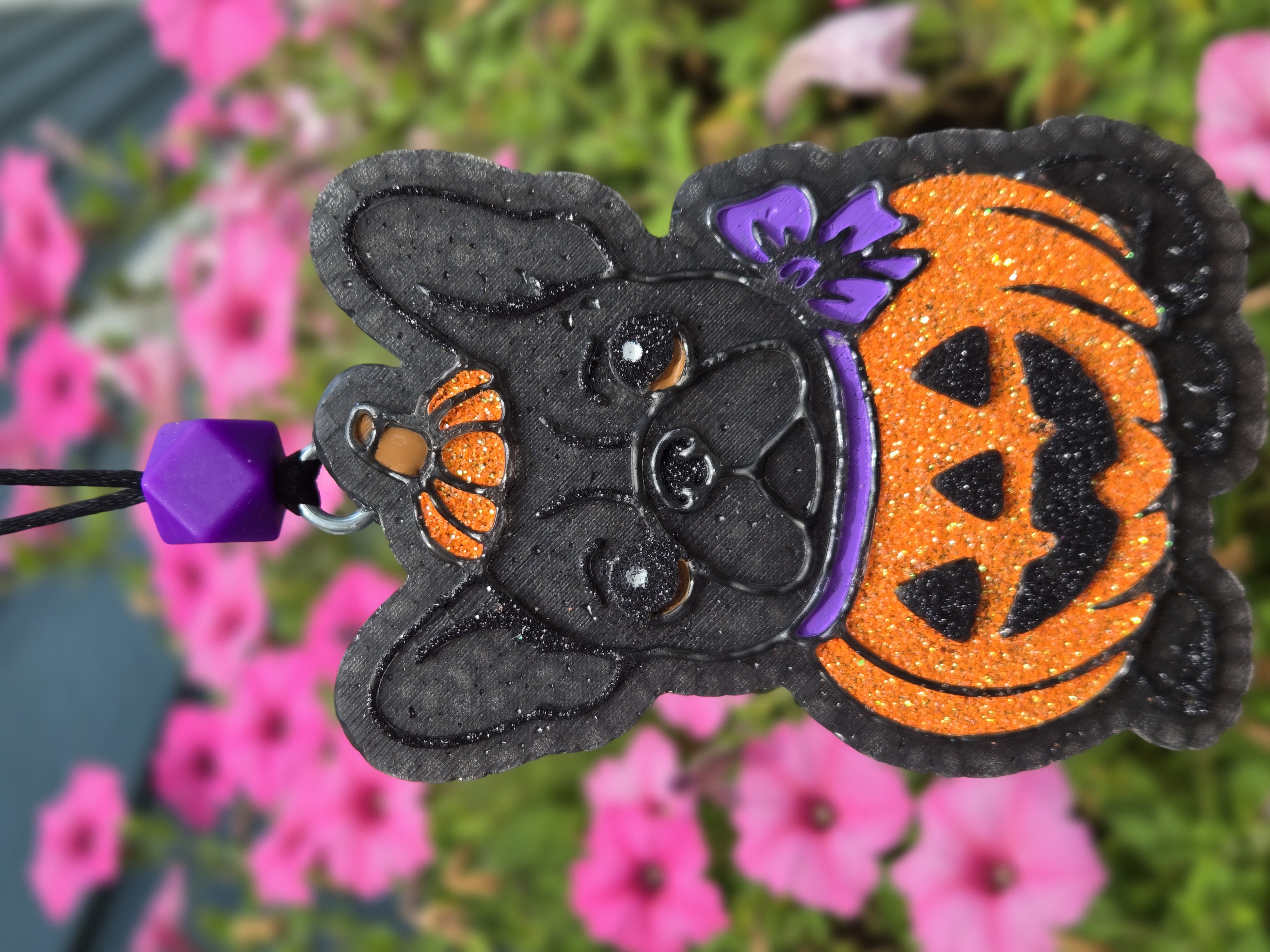 Halloween French Bulldog Car Freshie