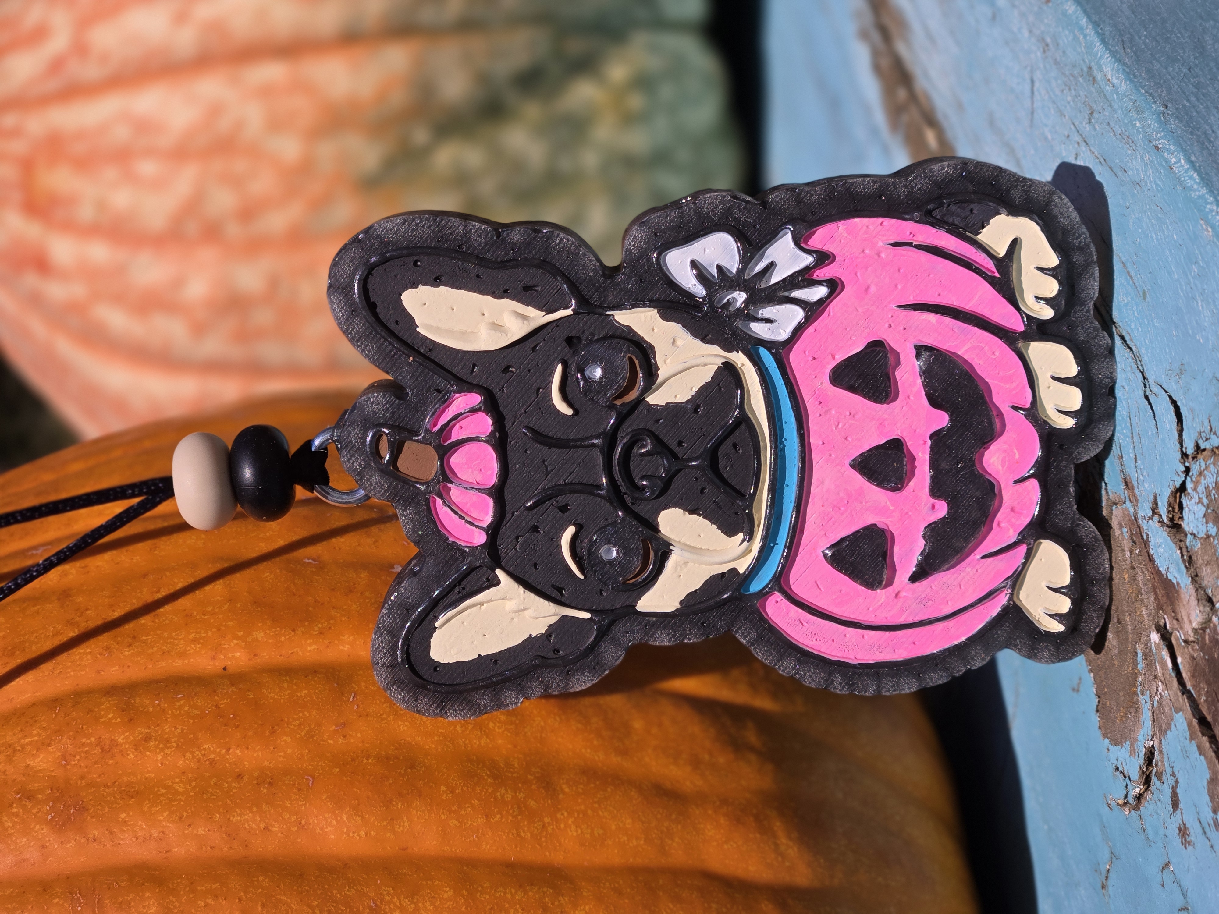 Halloween French Bulldog Car Freshie