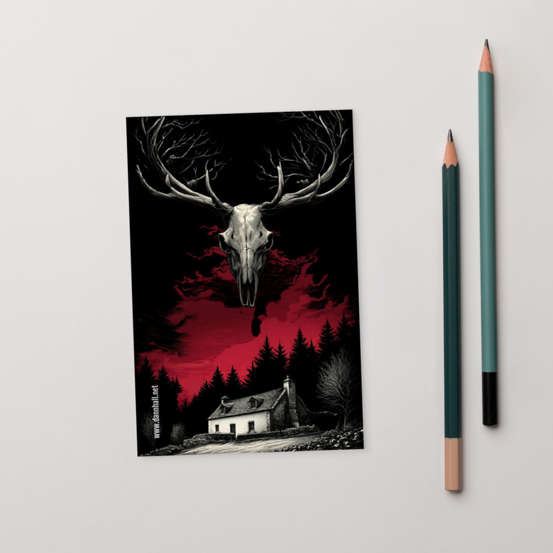 Strathmor Forest Cover Art Standard Postcard