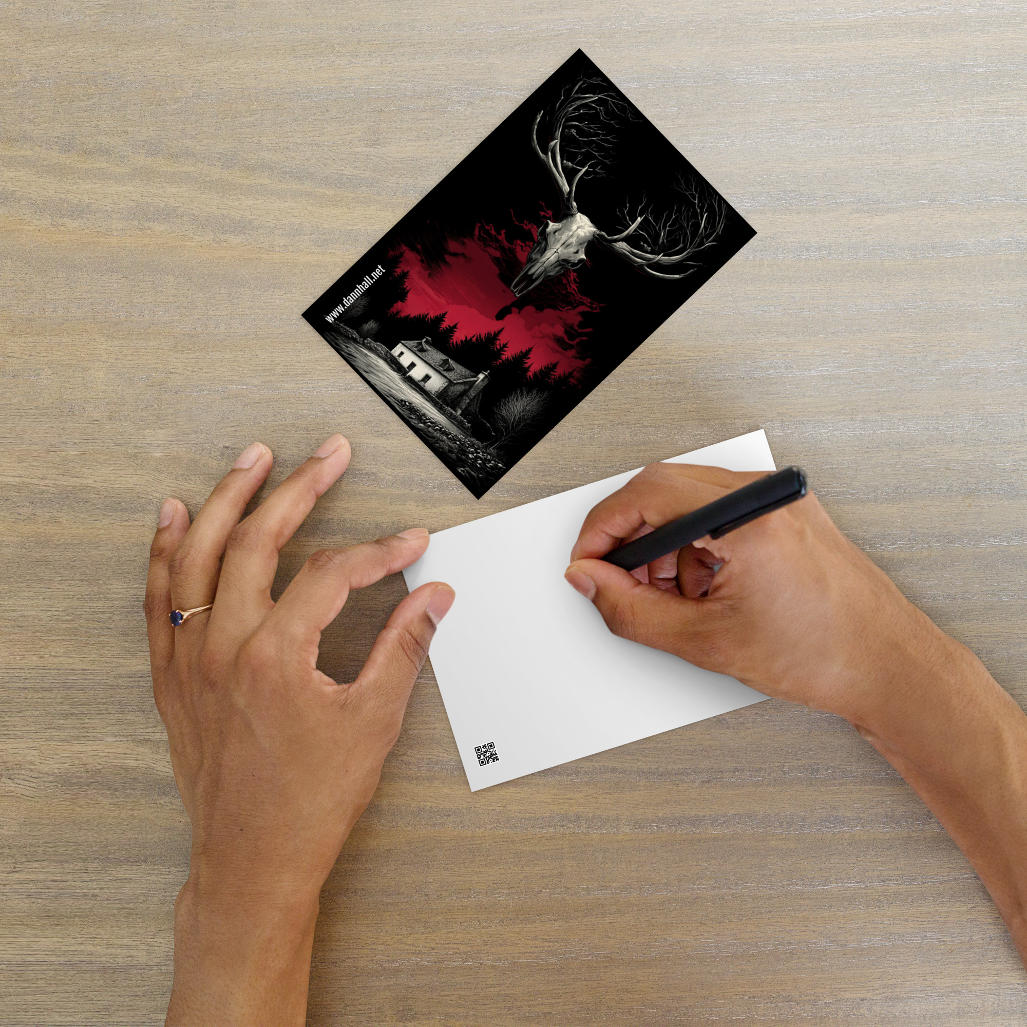 Strathmor Forest Cover Art Standard Postcard