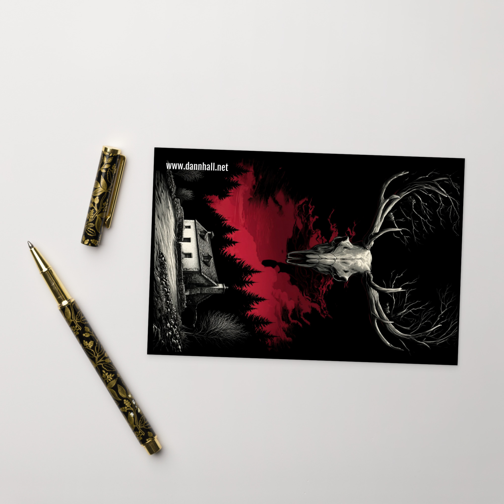 Strathmor Forest Cover Art Standard Postcard