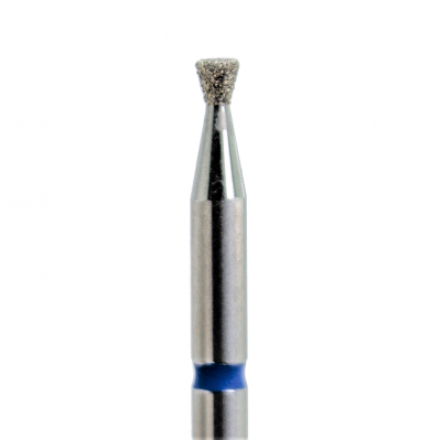 KMIZ Deimantinis antgalis atvirkštinis kūgis mėlynas 1,8 mm