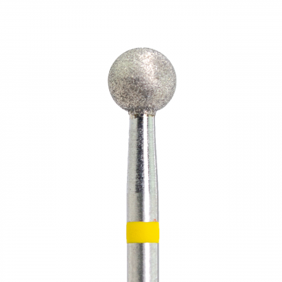 KMIZ Deimantinis antgalis burbulas geltonas 5 mm
