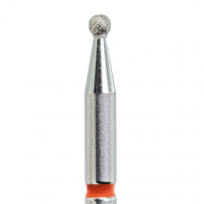 KMIZ Deimantinis antgalis burbulas raudonas 1,6 mm