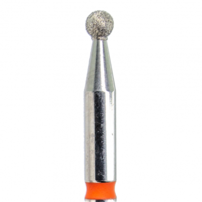 KMIZ Deimantinis antgalis burbulas raudonas 2,0 mm