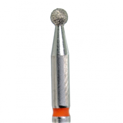 KMIZ Deimantinis antgalis burbulas raudonas 2,3 mm