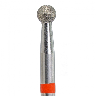 KMIZ Deimantinis antgalis burbulas raudonas 3,1 mm