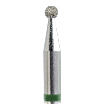 KMIZ Deimantinis antgalis burbulas žalias 1,8 mm