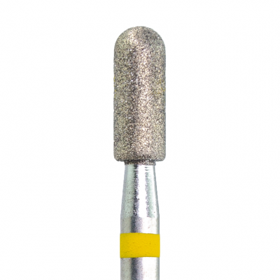 KMIZ Deimantinis antgalis cilindras geltonas 3,1 mm